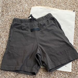 Fear of God Essentials Charcoal Shorts